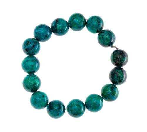 PULSERA DIAMANTADA CRISOCOLA